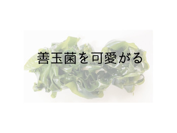 善玉菌可愛がってる？？