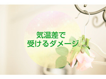 【自律神経】急速に冷やされたカラダ