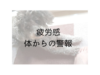 「疲れた！！」って感じるメリット