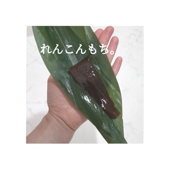 祇園祭とれんこんもち。